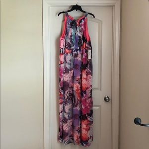 Eliza J Plus Floral Maxi Dress (NWT) 20W